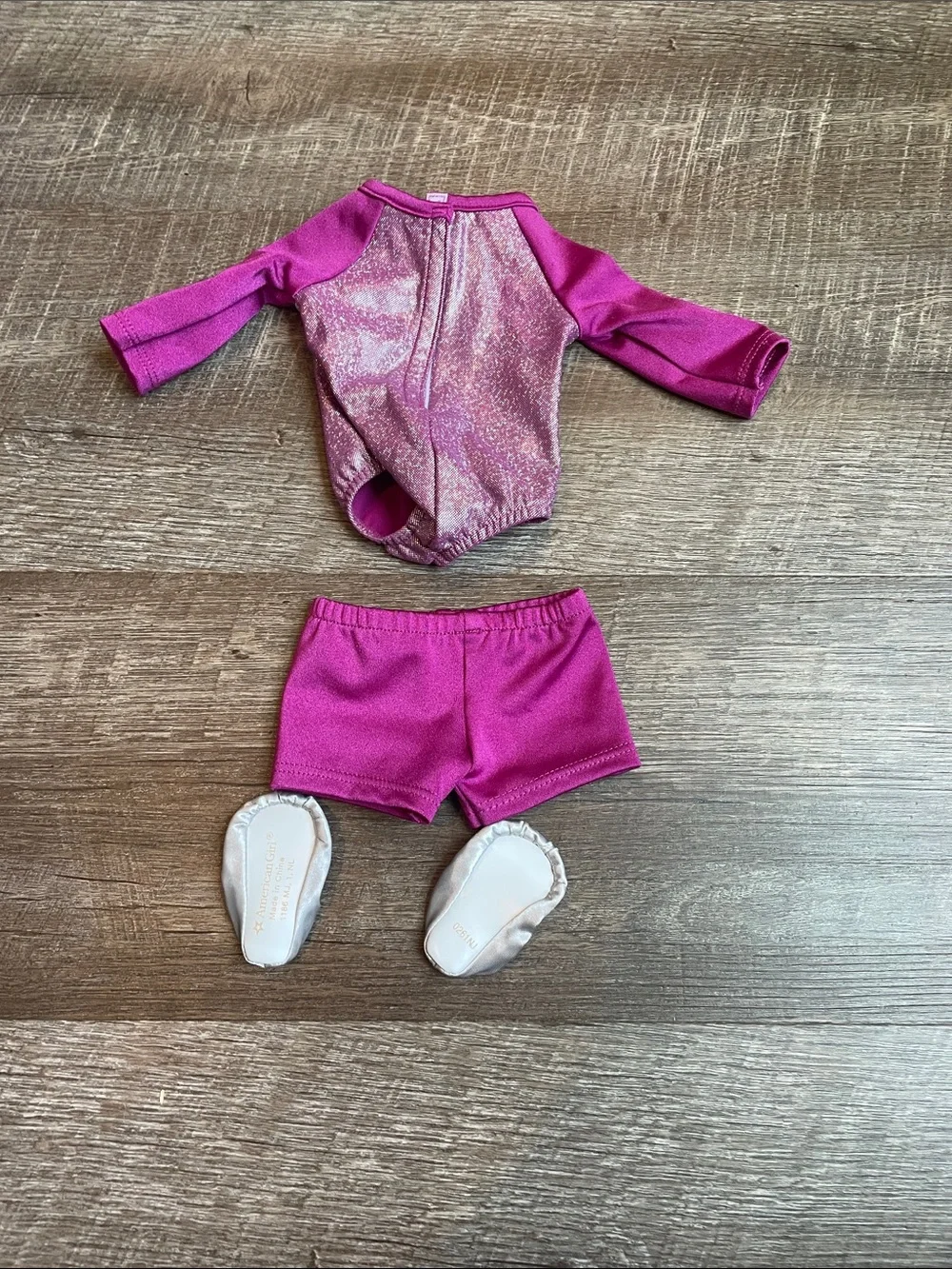 American Girl Truly Me Somersault Sparkle Gymnastics Outfit
